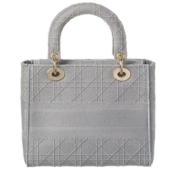 Dior Lady D-Lite Medium Canvas Tote - Picture 2 of 4